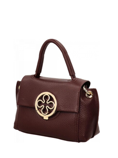 FEDERICA Petit sac à main avec bandoulière Bordeaux - Sacs pour Femme