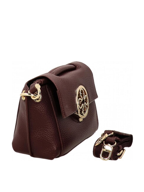 FEDERICA Petit sac à main avec bandoulière Bordeaux - Sacs pour Femme