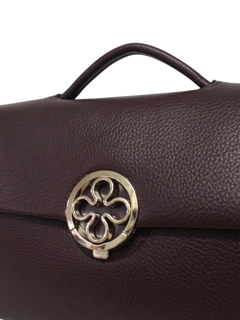 FEDERICA Grand sac à main avec bandoulière Bordeaux - Sacs pour Femme