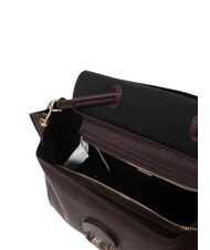 V73 FEDERICA Grand sac à main avec bandoulière Bordeaux - Sacs pour Femme - 4