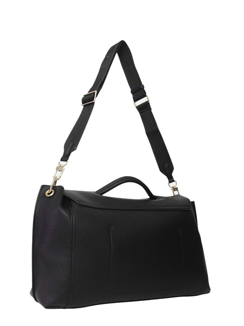 FEDERICA Grand sac à main avec bandoulière noir - Sacs pour Femme