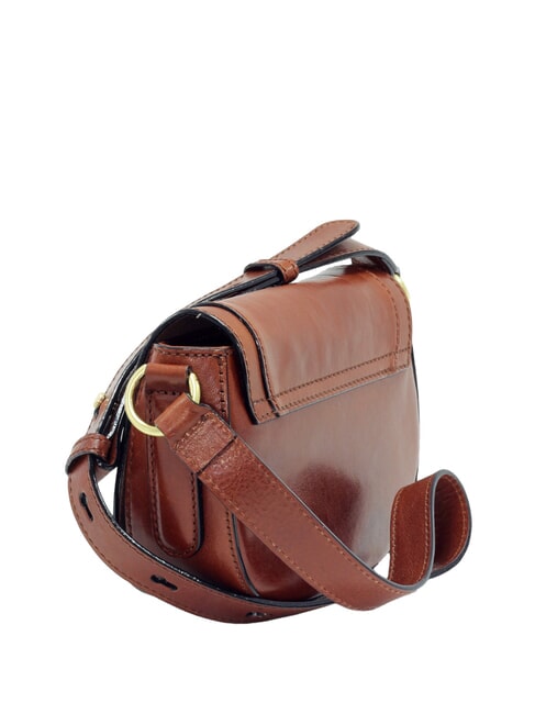 ILARIA Mini sac à bandoulière en cuir MARRON - Sacs pour Femme