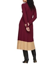 TOMMY HILFIGER TH  Robe en laine rouge foncé - Vêtements femme - 2