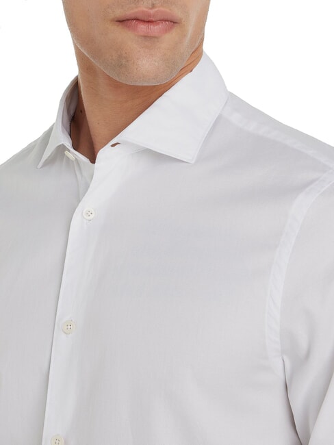 TH  Chemise en coton, manches longues blanc optique - Chemises pour hommes