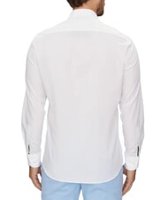 TOMMY HILFIGER TH Cotton chemise &agrave; manches longues blanc optique - Chemises pour hommes - 2