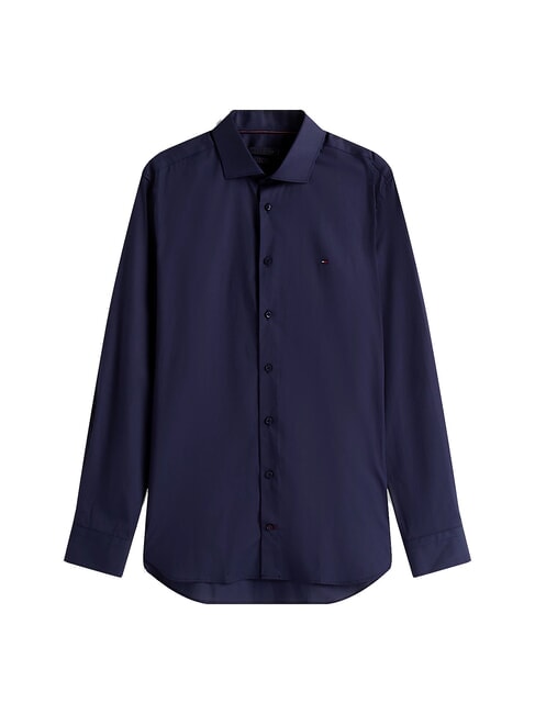 TH  chemise &agrave; manches longues blazer bleu marine - Chemises pour hommes
