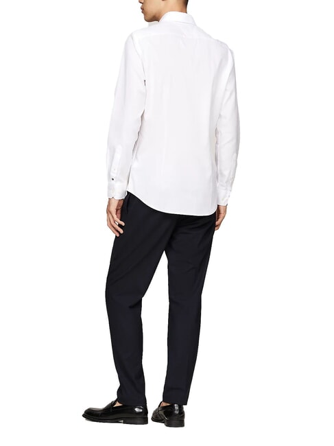 TH  chemise en coton à manches longues blanc optique - Chemises pour hommes