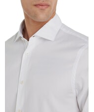 TOMMY HILFIGER TH  Chemise en coton, manches longues blanc optique - Chemises pour hommes - 3