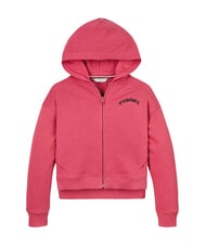 TOMMY HILFIGER TH  Sweat-shirt zippé rose héritage - Bébé Sweat - 4