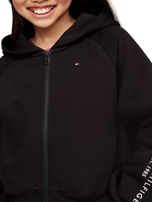 TH KIDS Sweatshirt à capuche noir - Bébé Sweat