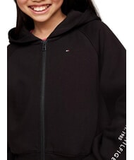 TOMMY HILFIGER TH KIDS Sweatshirt à capuche noir - Bébé Sweat - 3