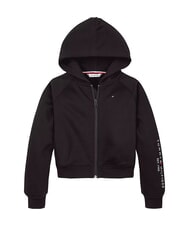 TOMMY HILFIGER TH KIDS Sweatshirt à capuche noir - Bébé Sweat - 4