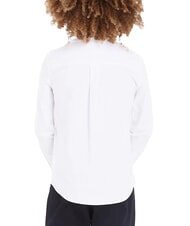 TOMMY HILFIGER TH KIDS New York chemise en coton blanc - chemises pour enfants - 2