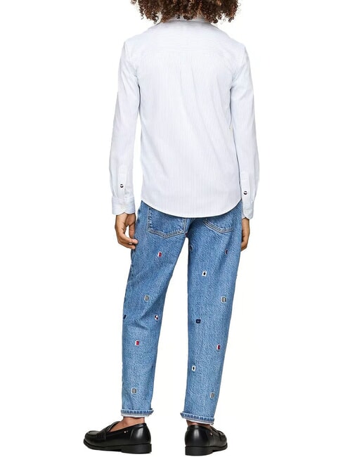 TH KIDS chemise en coton bleu venteux - chemises pour enfants