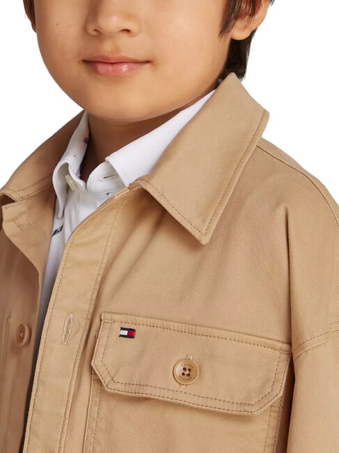 TH KIDS Veste surchemise kaki classique - chemises pour enfants