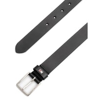 TOMMY HILFIGER TH KIDS Ceinture en cuir noir - Ceintures pour enfants - 3