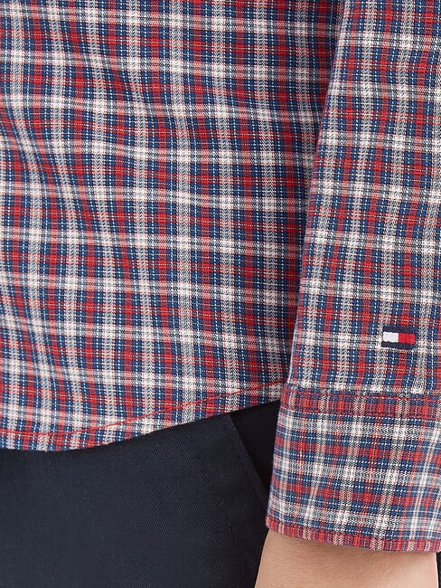 TH KIDS chemise à carreaux indigo profond/multicolore - chemises pour enfants