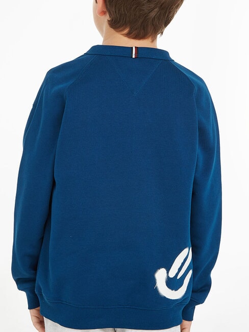 TH KIDS Sweat-shirt indigo profond - Bébé Sweat