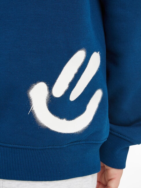 TH KIDS Sweat-shirt indigo profond - Bébé Sweat