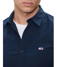 TOMMY HILFIGER TH JEANS chemise à manches longues marine nuit noire - Chemises pour hommes - 3