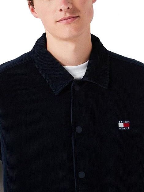 TH JEANS Chemise surchemise marine nuit noire - Chemises pour hommes