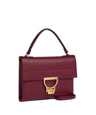 COCCINELLE ARLETTIS Mini sac en cuir textur&eacute; groseille - Sacs pour Femme - 2