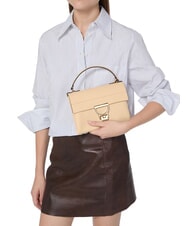 COCCINELLE ARLETTIS Mini sac en cuir textur&eacute; groseille - Sacs pour Femme - 5