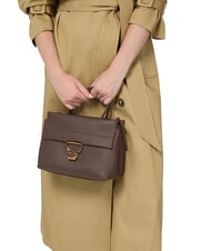 COCCINELLE ARLETTIS Sac à main en cuir martelé groseille - Sacs pour Femme - 5