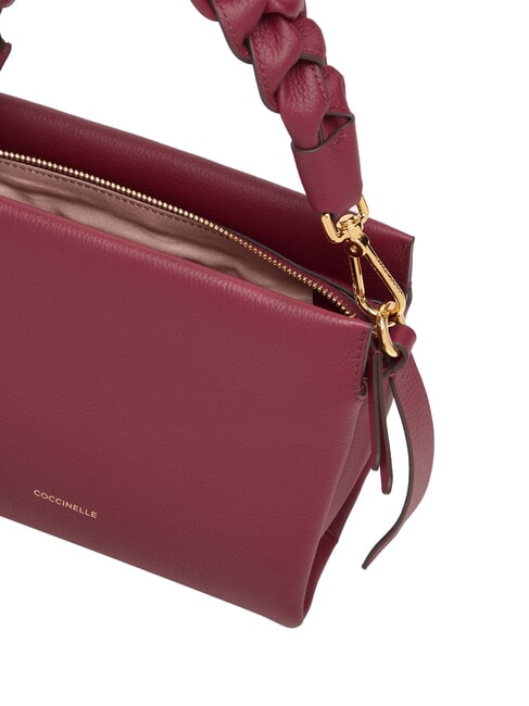 BOHEME GRANA DOUBLE Sac à main, avec bandoulière, en cuir groseilles/prunes - Sacs pour Femme