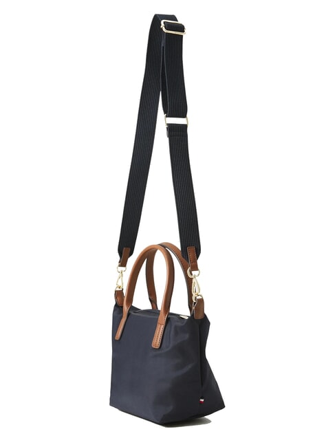 POPETTE Sac &agrave; main avec bandouli&egrave;re bleu sid&eacute;ral / noir - Sacs pour Femme
