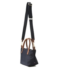 TOMMY HILFIGER POPETTE Sac &agrave; main avec bandouli&egrave;re bleu sid&eacute;ral / noir - Sacs pour Femme - 2