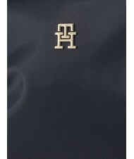 TOMMY HILFIGER POPETTE Sac &agrave; main avec bandouli&egrave;re bleu sid&eacute;ral / noir - Sacs pour Femme - 3