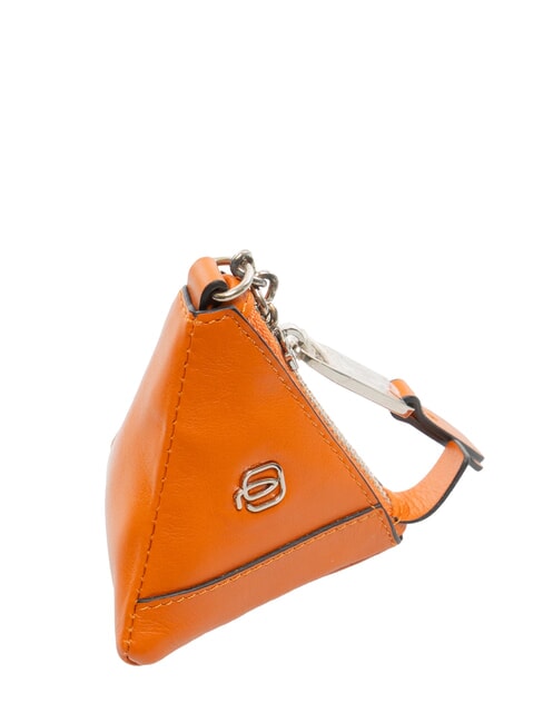 CAMPIONARIO - MUSE &Eacute;tui &agrave; cl&eacute;s/porte-monnaie en cuir orange2 - Porte-cl&eacute;s