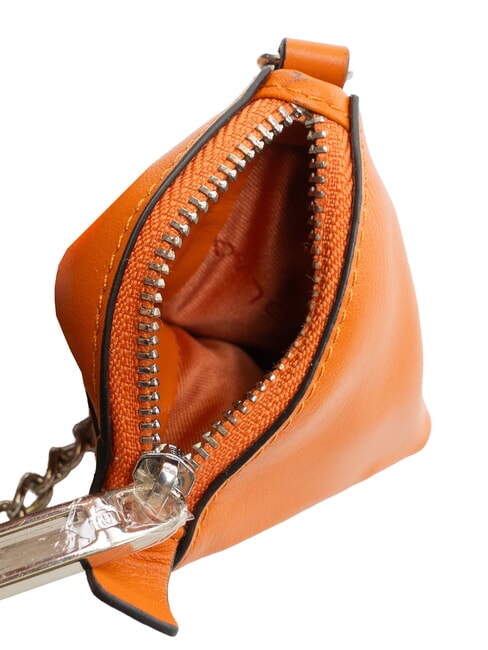 CAMPIONARIO - MUSE &Eacute;tui &agrave; cl&eacute;s/porte-monnaie en cuir orange2 - Porte-cl&eacute;s