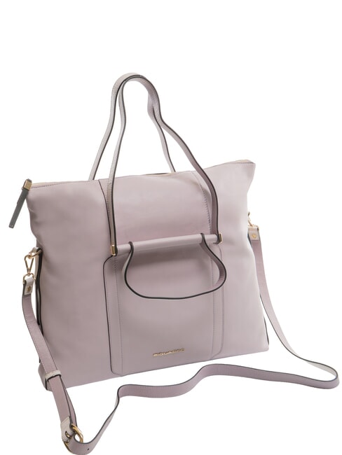 CAMPIONARIO - CIRCLE  Sacoche pour ordinateur portable 15,6", en cuir violet/violet - Porte Documents Travail