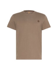 TIMBERLAND SS DUNRIVER CREW T-shirt en cotton Pépite de chocolat - T-shirt - 4