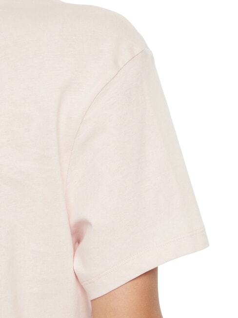 SS CN BOXY ICONIC  T-shirt en coton blush royal - T-shirt