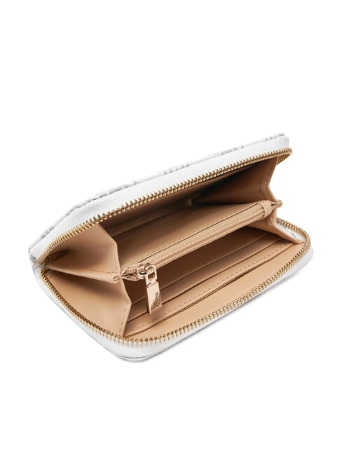 LAUREL Peony Portefeuille moyen zipp&eacute; autour logo blanc - Portefeuilles Femme