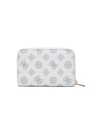 GUESS LAUREL Peony Portefeuille moyen zipp&eacute; autour logo blanc - Portefeuilles Femme - 3