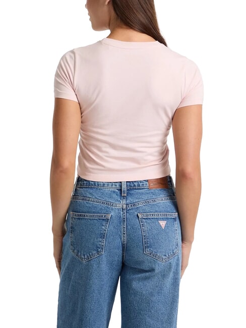 SS CN EMB STAR  T-shirts coton blush - T-shirt