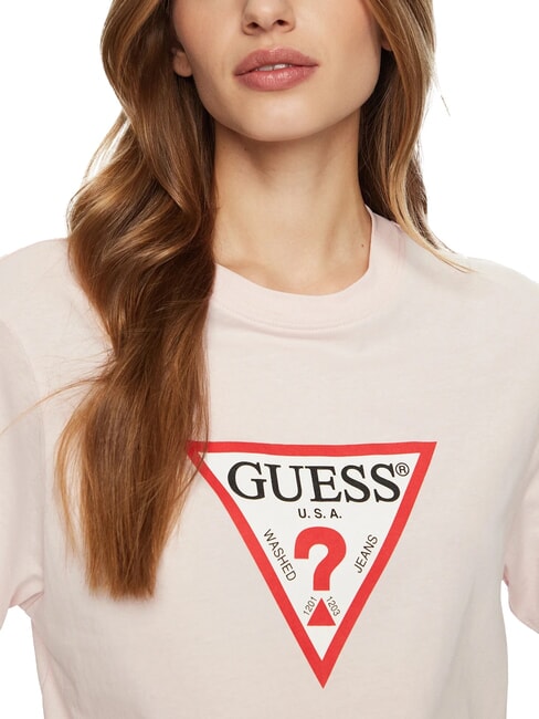 SS CN BOXY ICONIC  T-shirt en coton blush royal - T-shirt