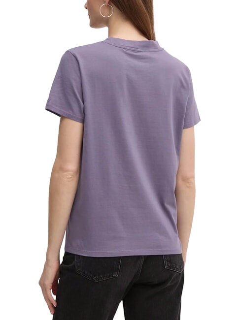 CLASSIC FIT LOGO T-shirt avec logo lavage violet - T-shirt