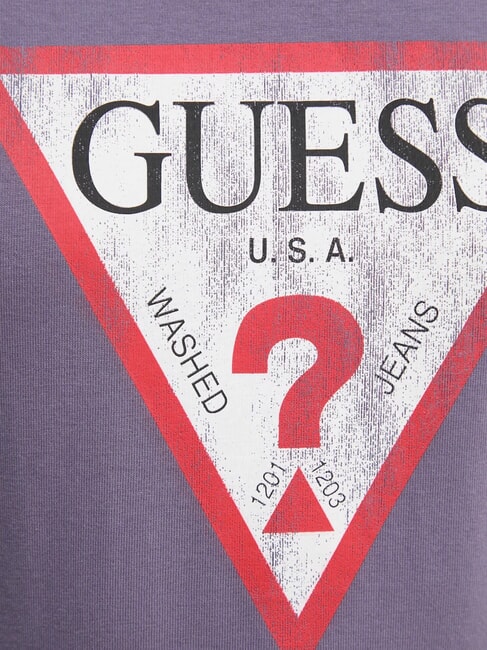 CLASSIC FIT LOGO T-shirt avec logo lavage violet - T-shirt