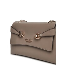 GUESS LORELEI  Sac &agrave; bandouli&egrave;re taupe fonc&eacute; - Sacs pour Femme - 4