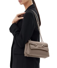 GUESS LORELEI  Sac &agrave; bandouli&egrave;re taupe fonc&eacute; - Sacs pour Femme - 5