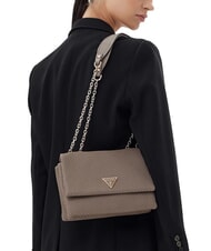 GUESS PHAEDRA Sac à bandoulière tissé taupe foncé - Sacs pour Femme - 5