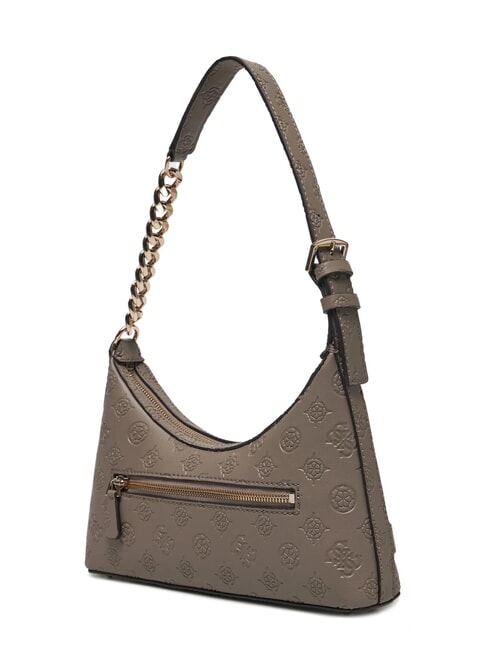 ZARELA  Sac à bandoulière logo taupe foncé - Sacs pour Femme