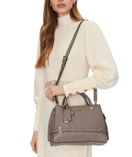 GUESS ZARELA  Sac à main, avec bandoulière logo taupe foncé - Sacs pour Femme - 5