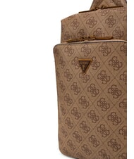GUESS MILANO 4G Maxi Sac beige / marron - Sacs en Bandoulières pour Homme - 3