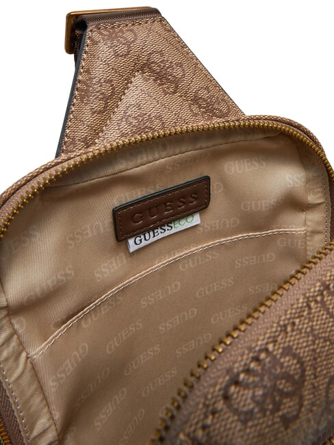 MILANO 4G Maxi Sac beige / marron - Sacs en Bandoulières pour Homme